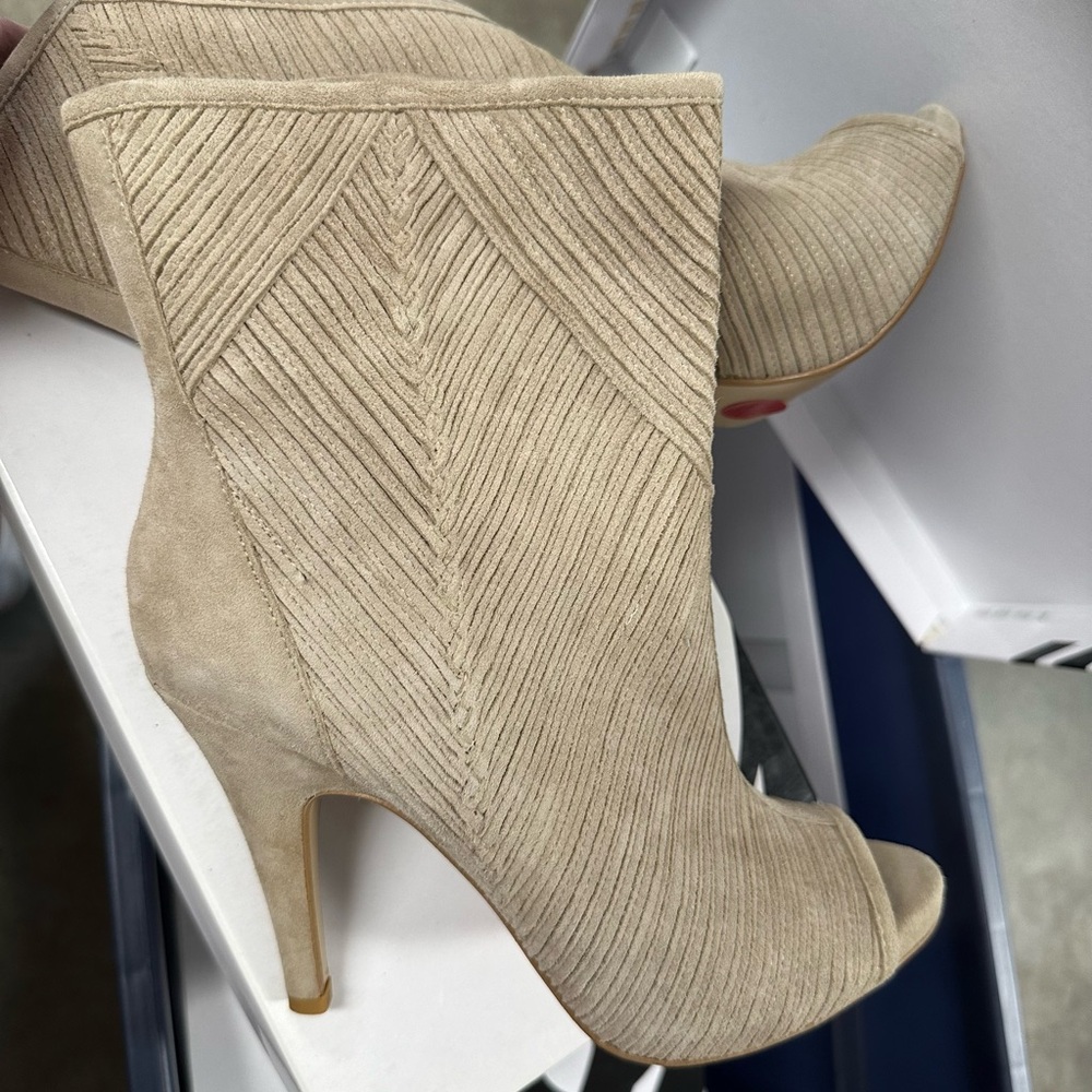 NWT Zara Open Toe Boots/Booties - Size 7.5 / 38